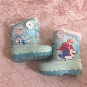 Frozen toddler light up Snow Boots